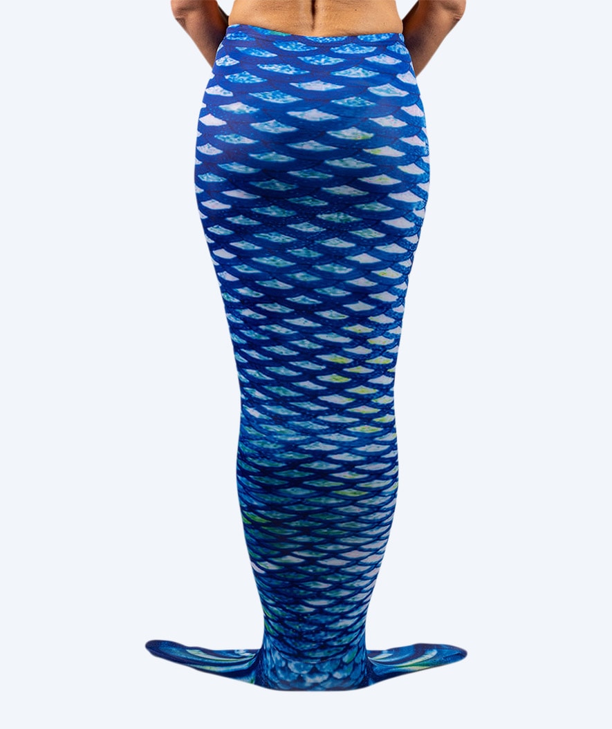 Watery mermaid tail for women - Blue Ocean (excl. monofin)