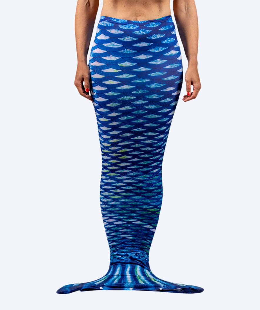 Watery mermaid tail for women - Blue Ocean (excl. monofin)