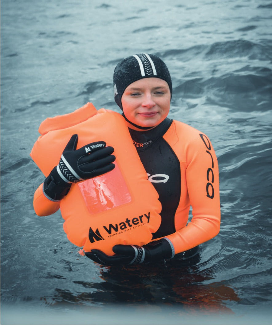 Watery neoprene set - Thermal Reptile (3 mm) - Black/Silver