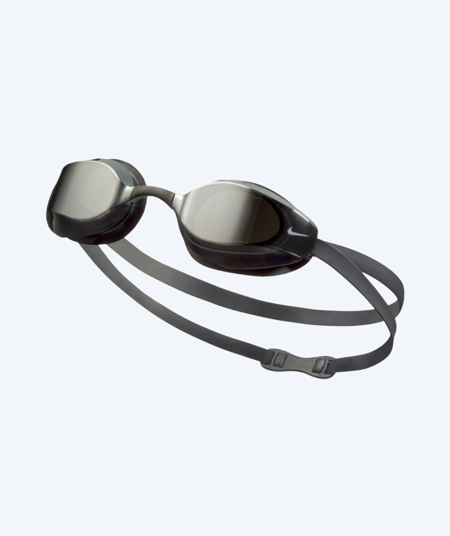 Nike Elite swimming goggles - Vapor Mirror - Grey/silver