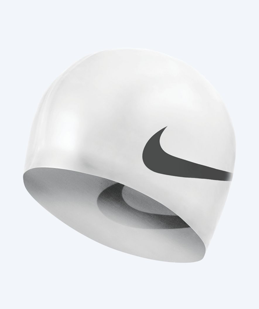 Nike swimming cap - Big Swoosh - White/black