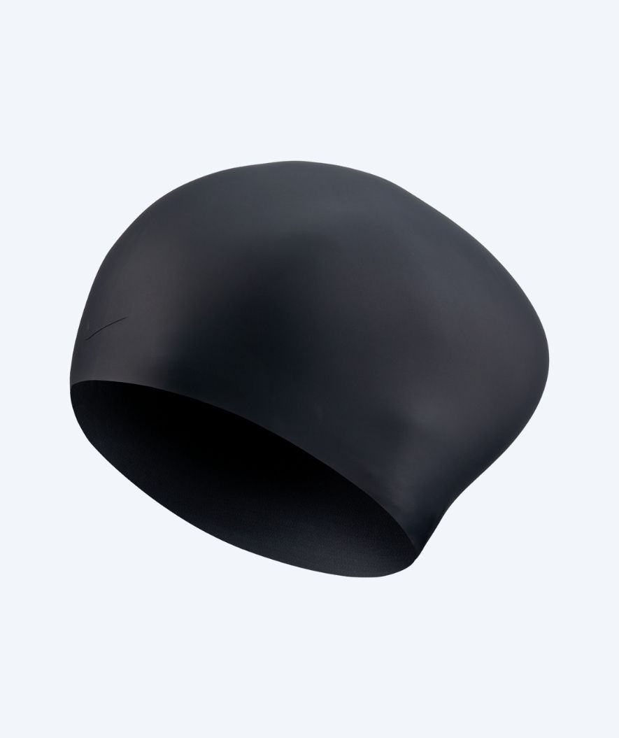 Nike swimming cap for long hair - Black