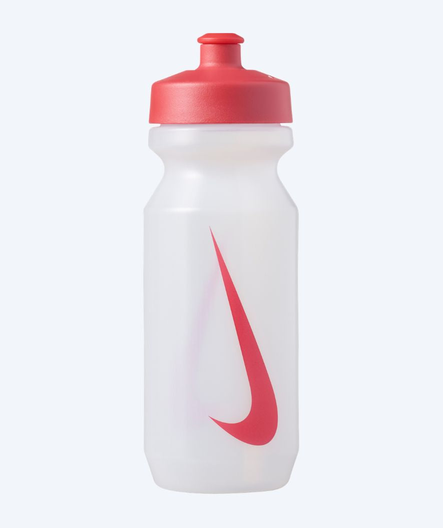 Nike water bottle - Big Mouth 2.0 - Clear/red