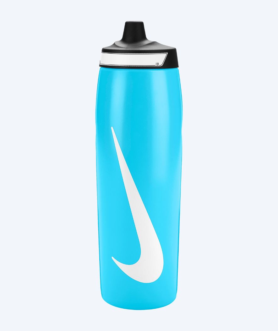 Nike water bottle - Refuel - Light blue/black