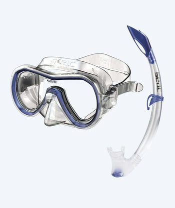 SEAC Combo snorkel set for kids (from 12 years) - Giglio MD - Blue