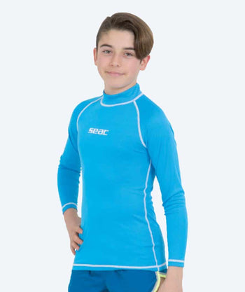 SEAC UV-shirt for kids - T-Sun Long - Blue/white