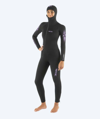 SEAC scuba wetsuit for women - Liberty 5 MM - Black/Multi