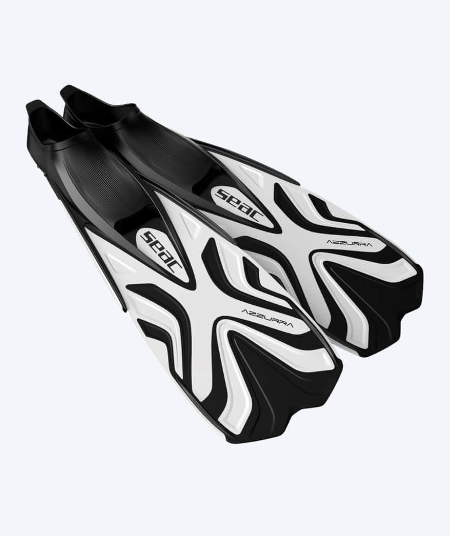 SEAC diving fins for adults - Azzurra - Black/white