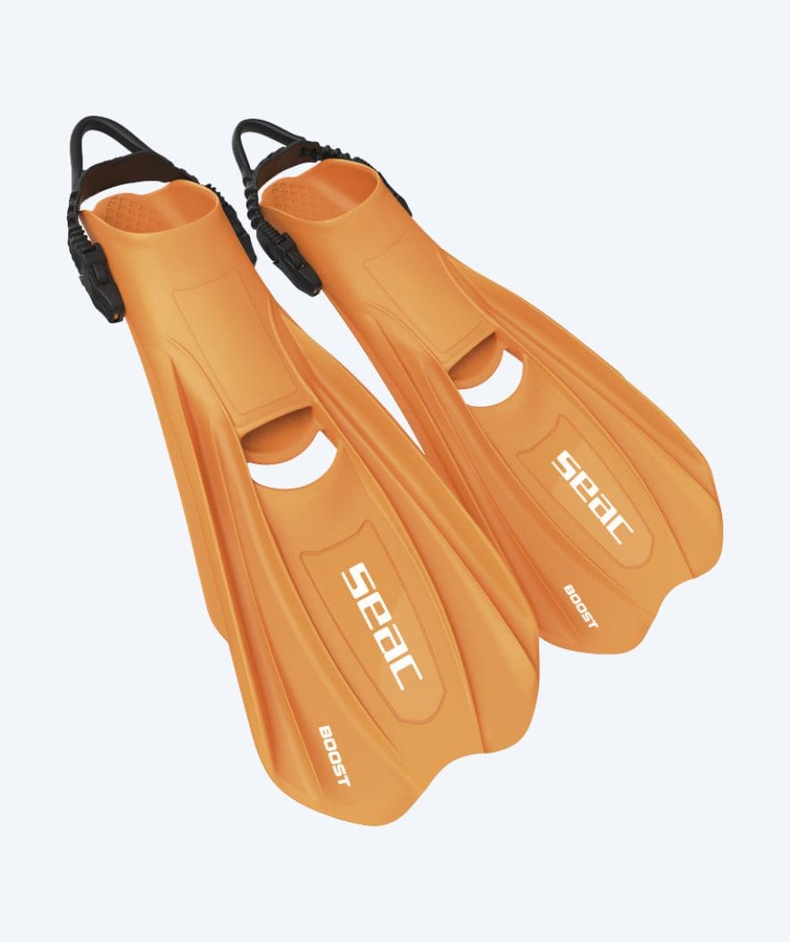 SEAC diving fins for adults - Boost - Orange