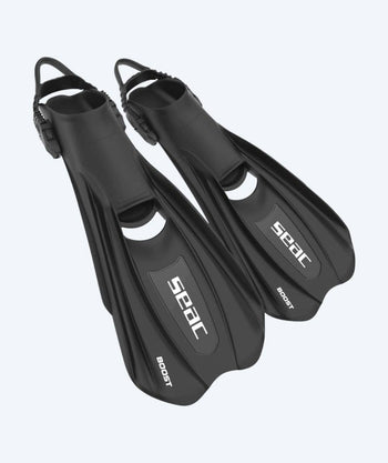 SEAC diving fins for adults - Boost - Black