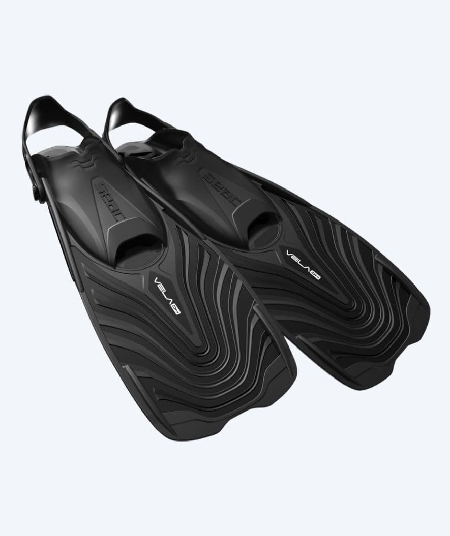 SEAC diving fins for adults - Vela - Black