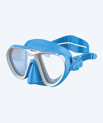SEAC diving mask for kids (4-8) - Bella - Blue/White
