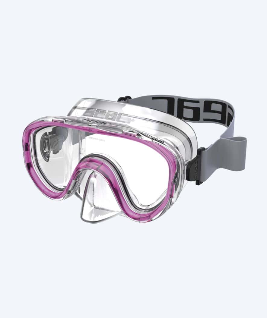 SEAC diving mask for kids (4-8) - Viva - Pink
