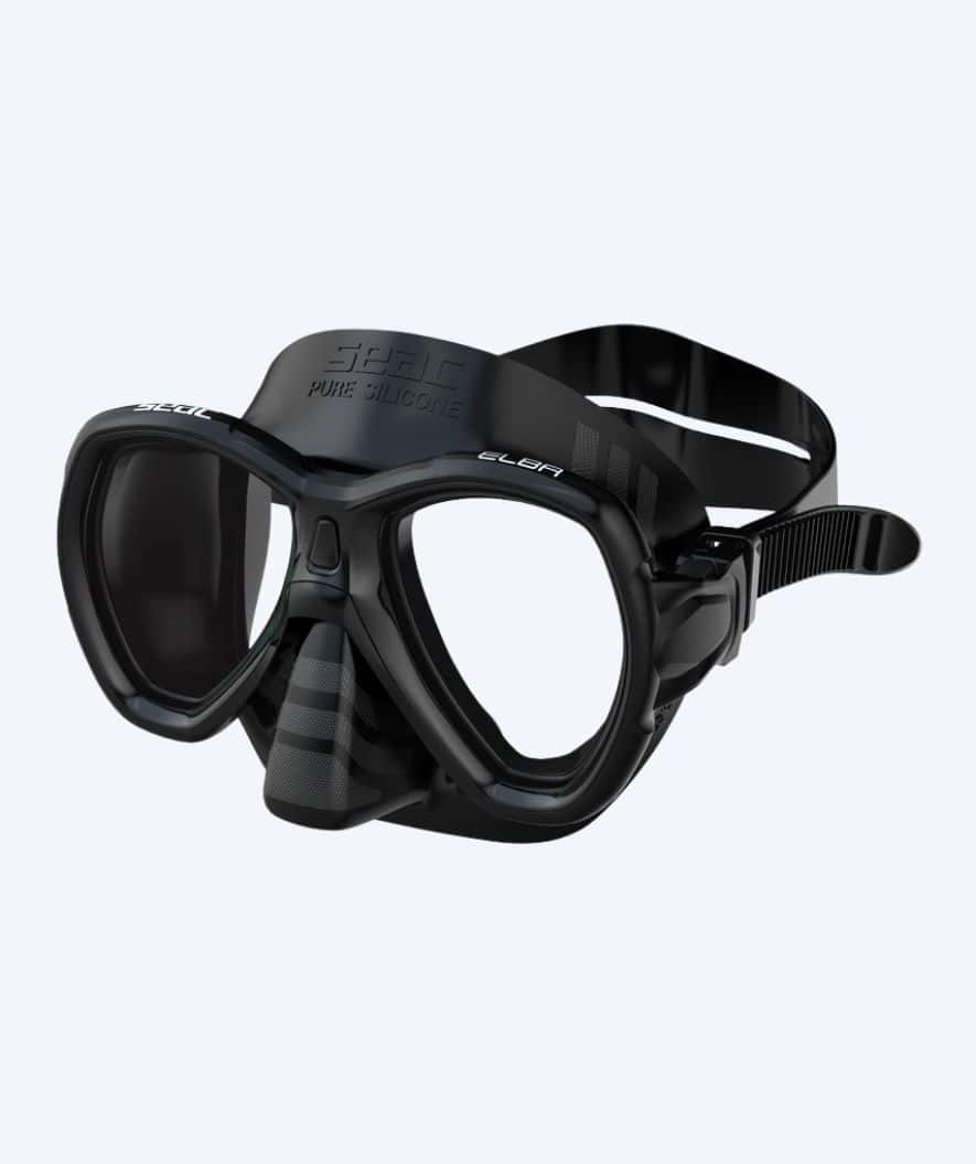 SEAC diving mask for adults - Elba - Black