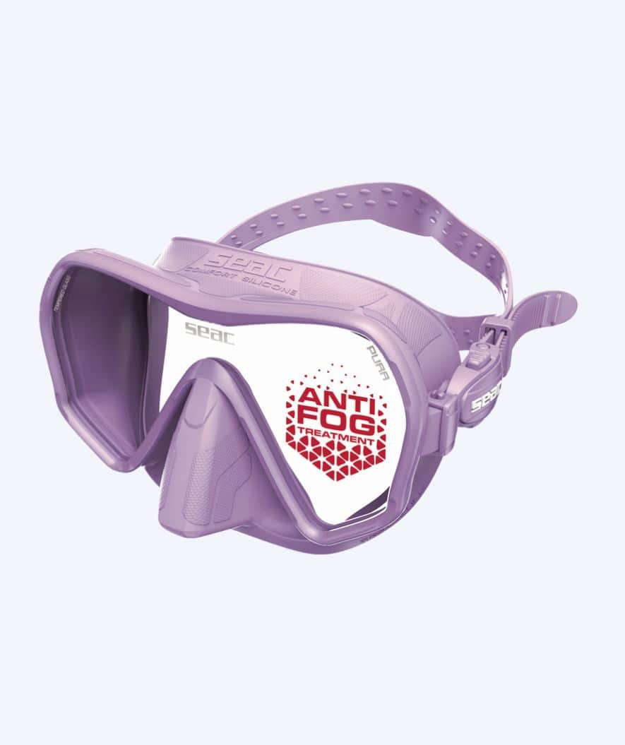 SEAC diving mask for adults - Pura - Purple