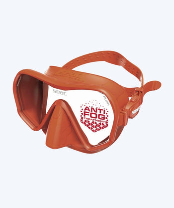 SEAC diving mask for adults - Pura - Orange