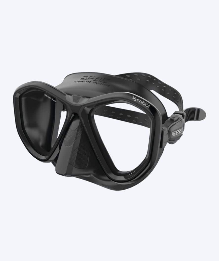SEAC diving mask for adults - Symbol - Black