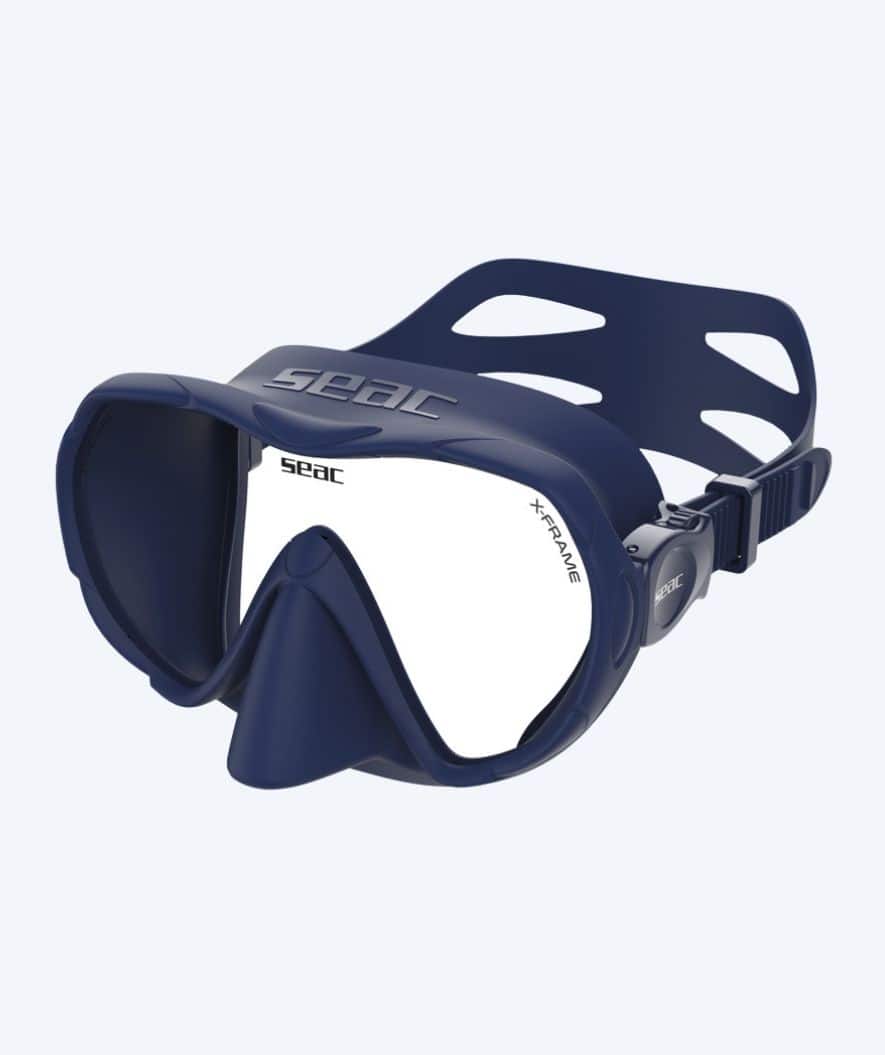 SEAC diving mask for adults - X-Frame - Dark blue