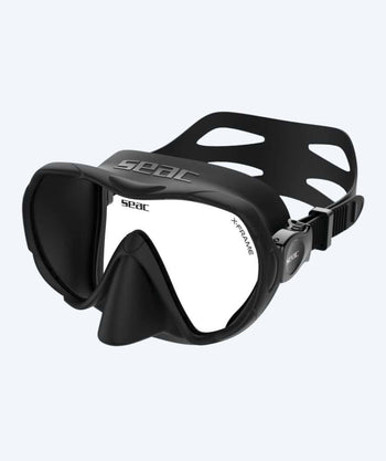 SEAC diving mask for adults - X-Frame - Black