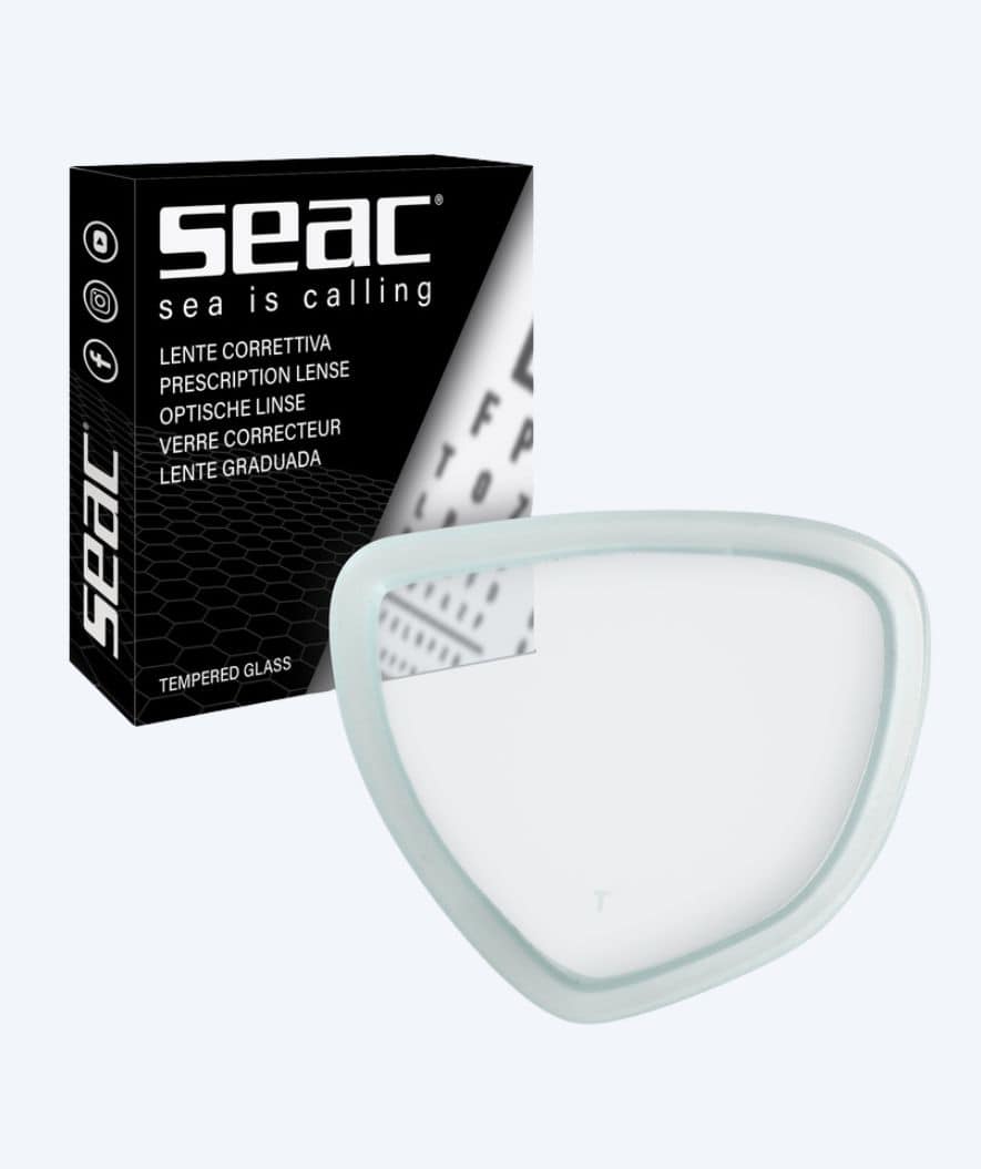 SEAC left prescription lens - (-1.0 – -6.0) and (+1.0 – + 3.0) - Clear