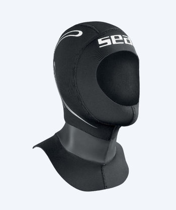 SEAC neoprene diving hood - Tekno - Black