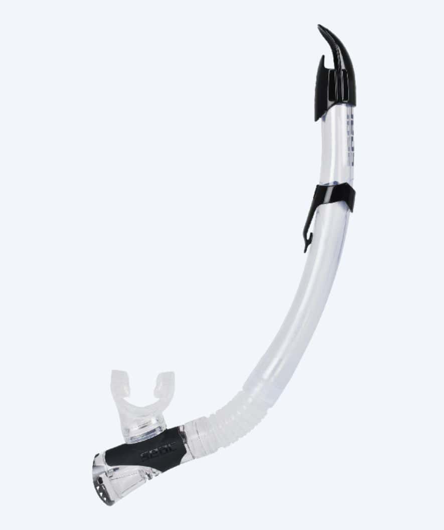 SEAC semi-dry snorkel for adults - Fast Tech - Black