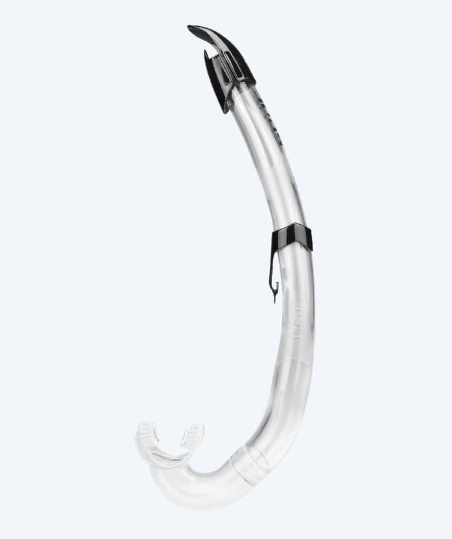 SEAC semi-dry snorkel for adults - Flash - Clear/black