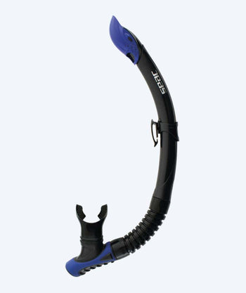 SEAC semi-dry snorkel for adults - Reverse - Black/dark blue