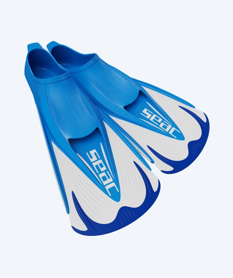 SEAC swim fins for adults - Team - Blue/white