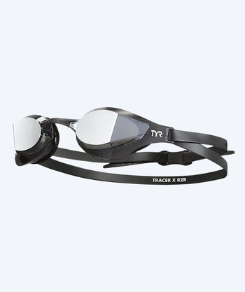 TYR swim goggles - Tracer-X Racing RZR Mirrored - Black/silver