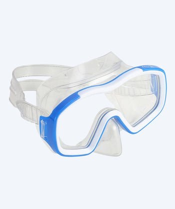 Aqualung diving mask for kids (8-18) - Racoon - Blue/clear