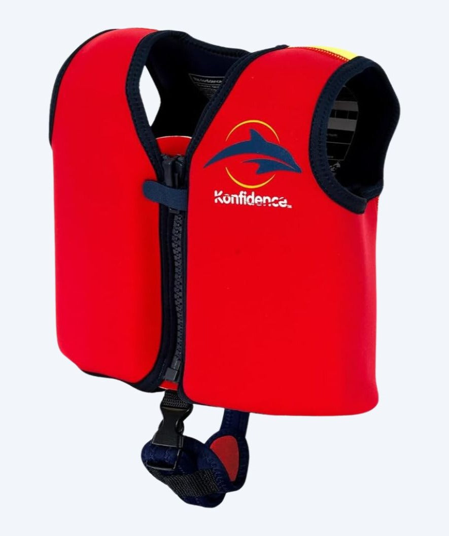Konfidence swim vest for kids Original Red/yellow Watery.ie