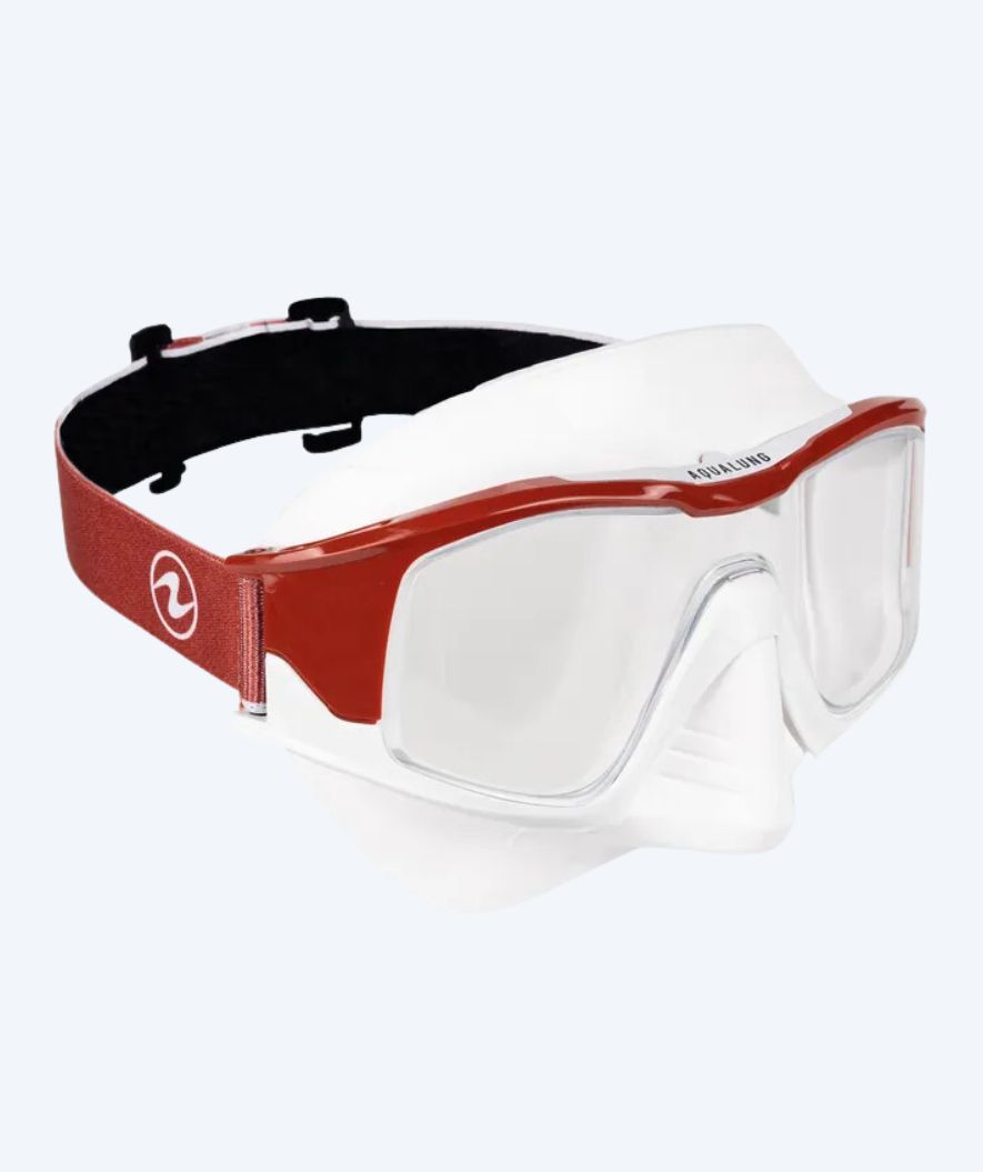 Aqualung diving mask for adults - Vita - Red/white