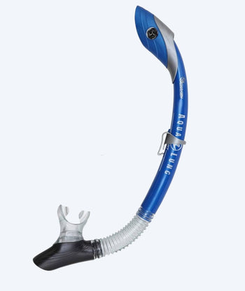 Aqualung semi-dry snorkel for adults - Zulu - Blue