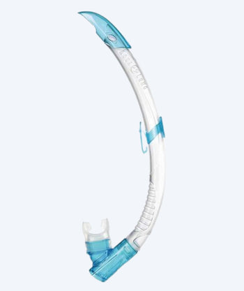 Aqualung semi-dry snorkel for adults - Airflex - Light blue/clear