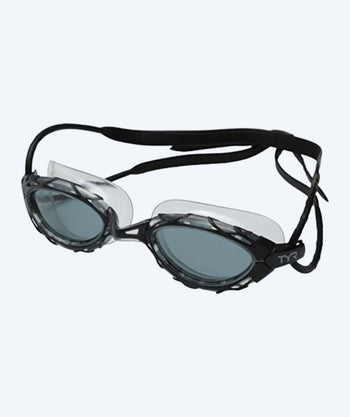 TYR training swimming goggles - Nest Pro - Black (Smoke lens)