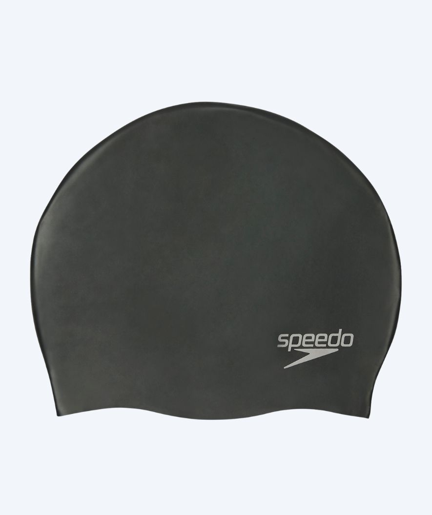Speedo swim cap - Plain Moulded - Black