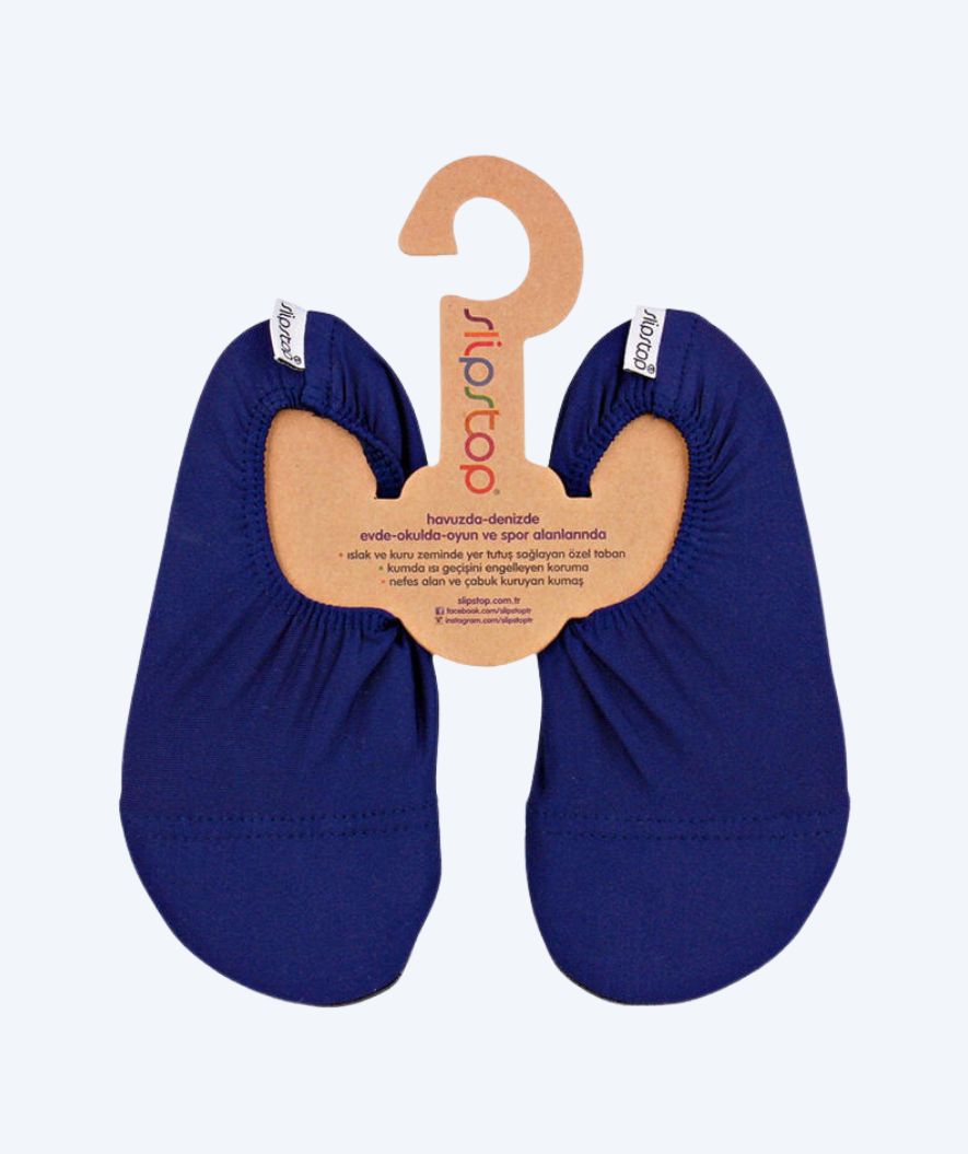 SlipStop swim socks for kids - Navy