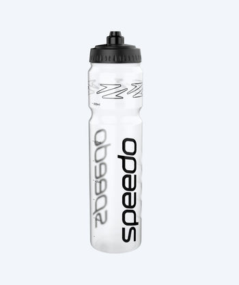 Speedo water bottle - 1LTR - Clear/black