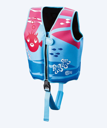 Beco swim vest for kids (1-6) - Sealife - Light blue/pink