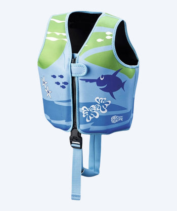 Beco swim vest for children (1-6 years) - Sealife - Light blue/green