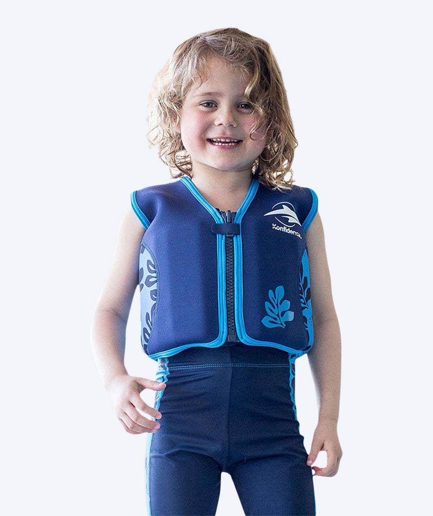 Konfidence swim vest for kids - Original - Dark blue