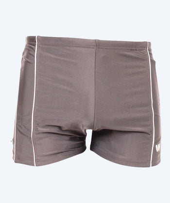 Mirou swim trunks for big men - 250s - Black/white