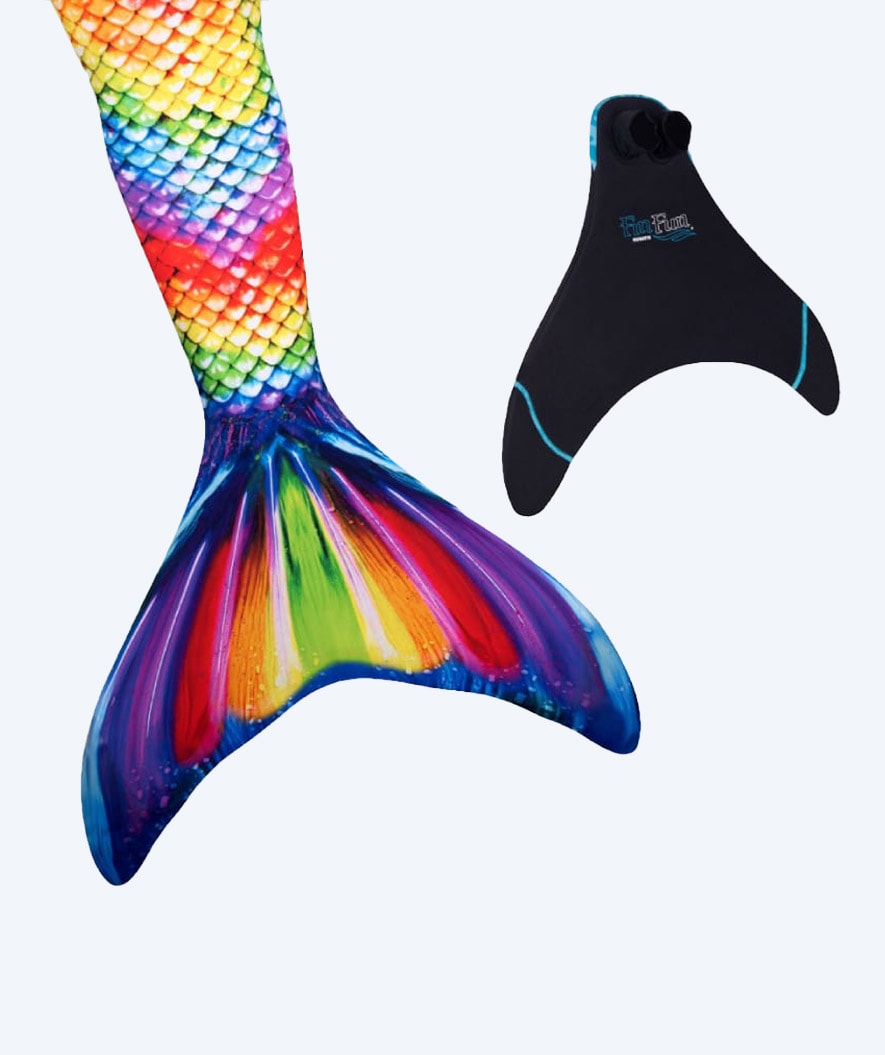 Fin Fun mermaid tail for adults - Set - Rainbow Reef