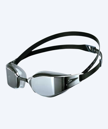 Speedo Elite swim goggles - Fastskin Hyper Elite Mirror - Black/grey