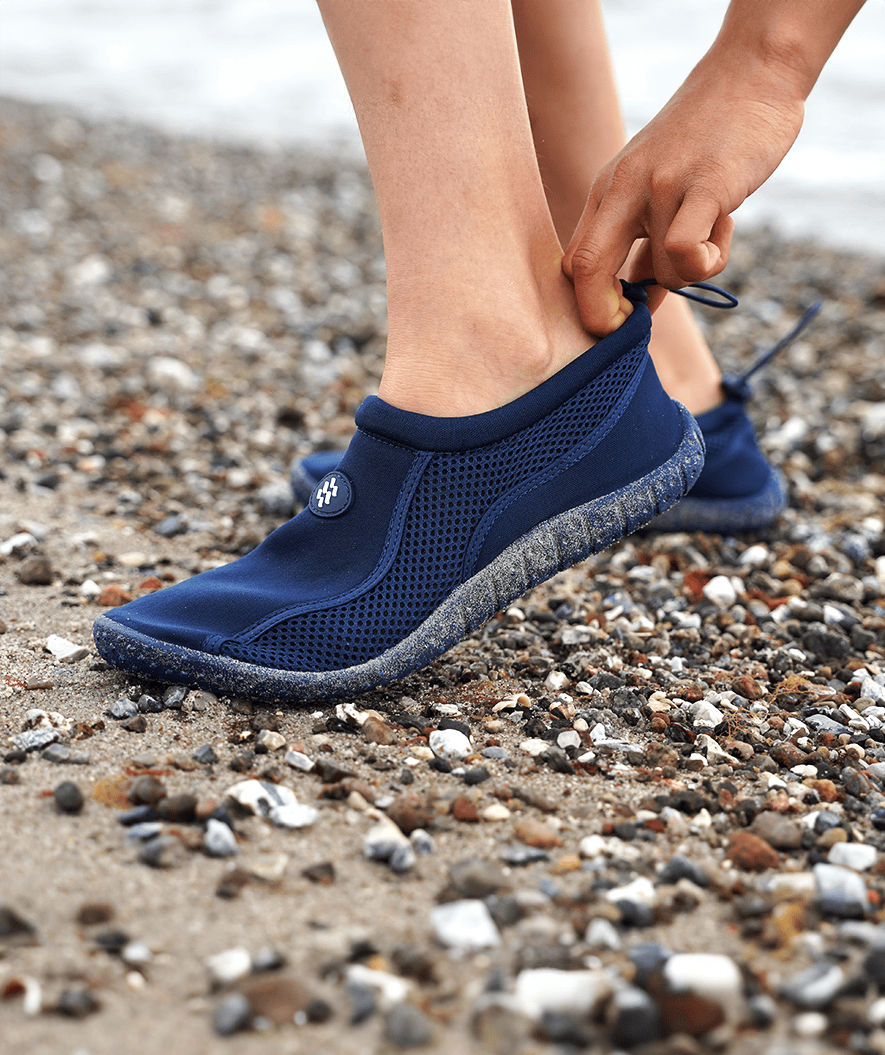 Watery swim shoes for kids Spinner Dark blue