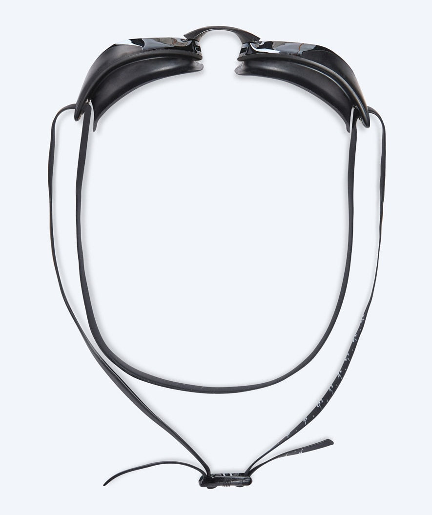 Watery Elite swimming goggles - Poseidon Ultra Mirror - Black/silver