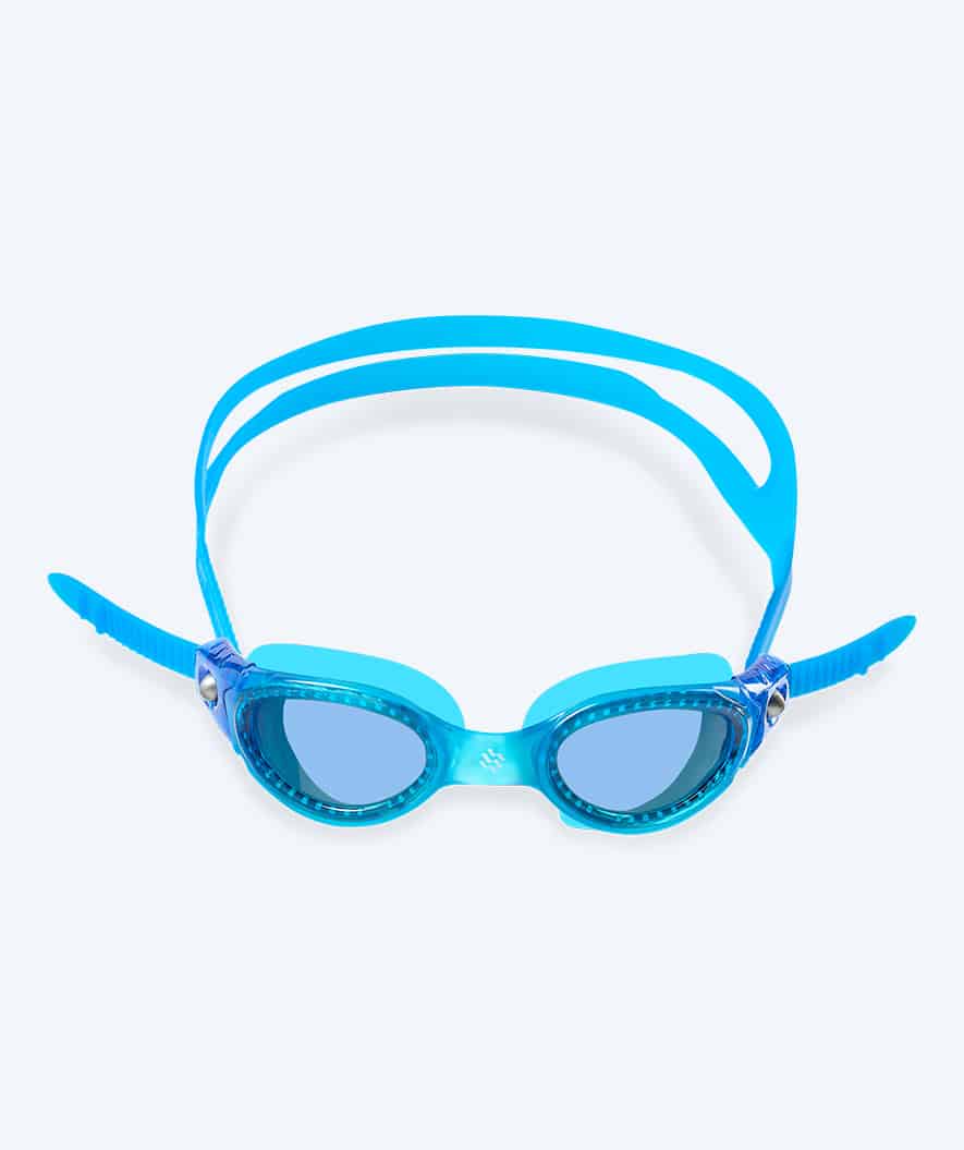 Watery diving goggles for kids - Pacific - Blue/smoke