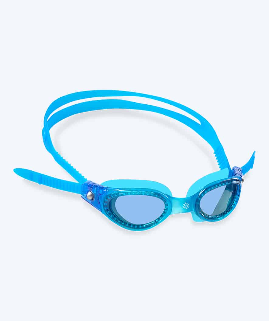 Watery diving goggles for kids - Pacific - Blue (Smoke lens)