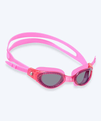 Watery diving goggles for kids - Pacific - Pink/smoke